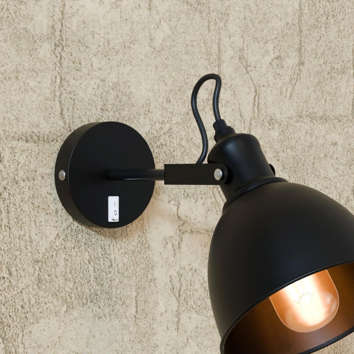 Single Point Drop Buy Wall Light Ceiling Rose with Switch ~ 5565 - Image 4
