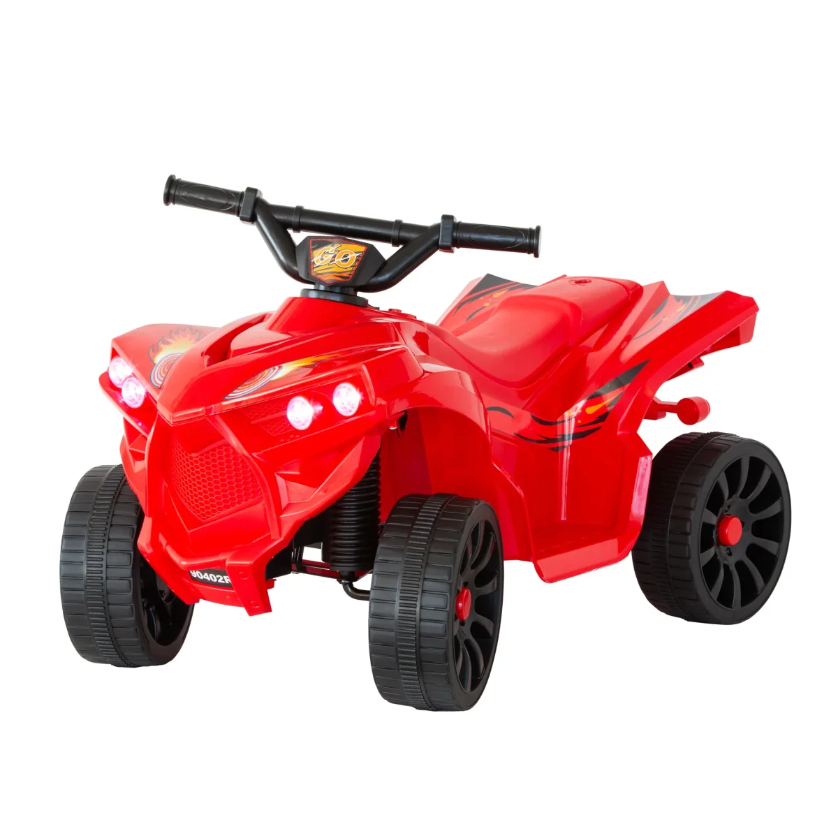 Rechargeable Ride-on Quad bike (Red) with Safe Braking System - Image 2