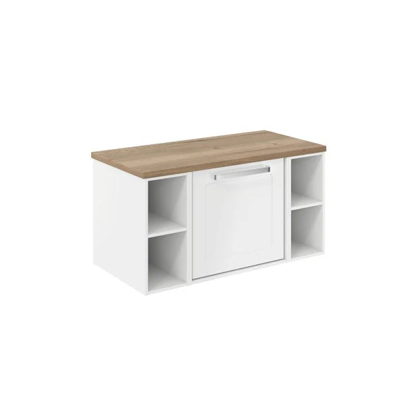 Crosswater Infinity 900 Framed Unit with Windsor Oak Worktop - Image 3