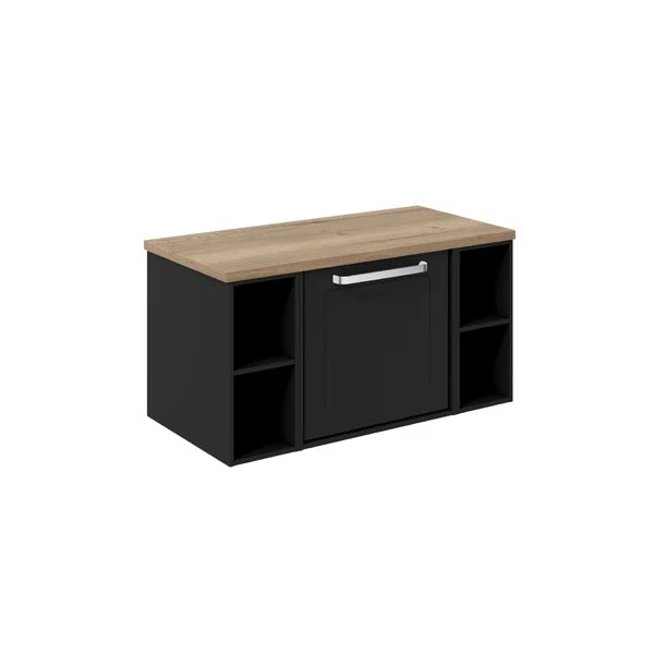 Crosswater Infinity 900 Framed Unit with Windsor Oak Worktop - Image 2