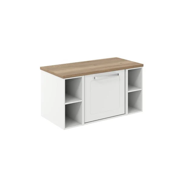 Crosswater Infinity 900 Framed Unit with Windsor Oak Worktop - Image 4