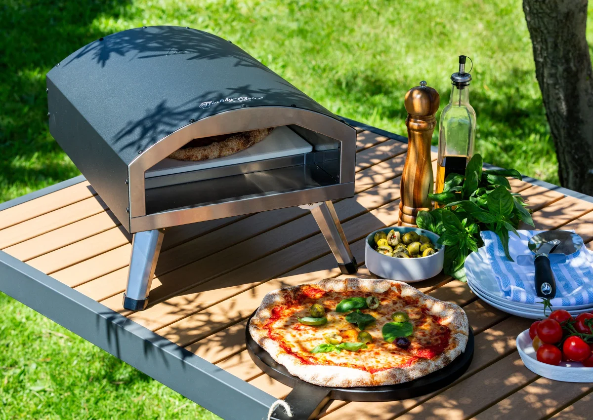 Compact and Portable 12" Outdoor Electric Pizza Oven - Image 6