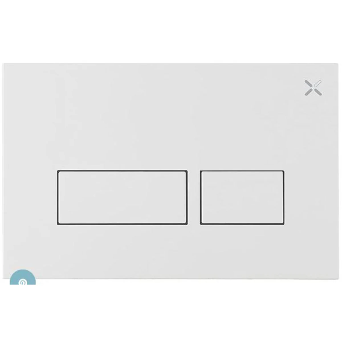 Crosswater MPRO 236 x 152mm Flush Plate in Matt White Finish - Image 2